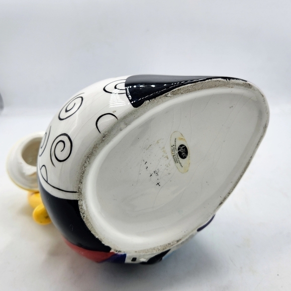 Juleez Hand Crafted Hand Painted Teapot Designed by Artist Julie Borden - Picture 3 of 14